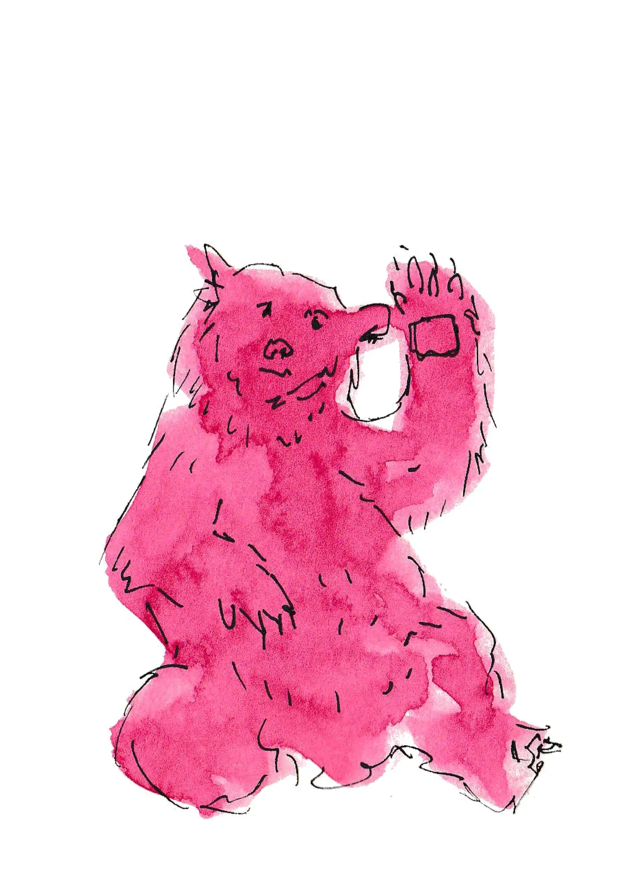 Bear character.