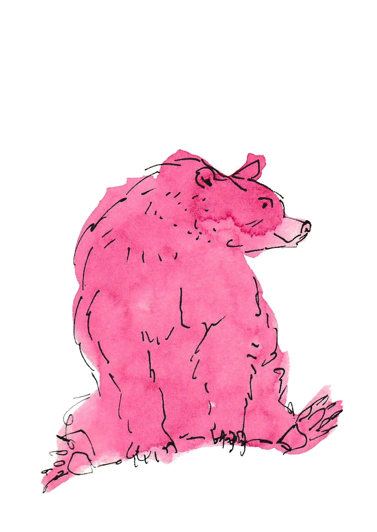 Bear character.